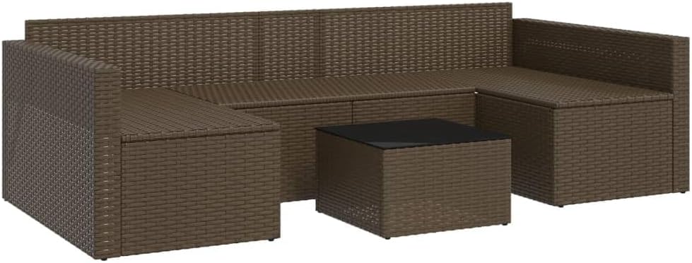 Salon de jardin 2 pcs avec coussins Résine tressée, 4 coloris disponibles